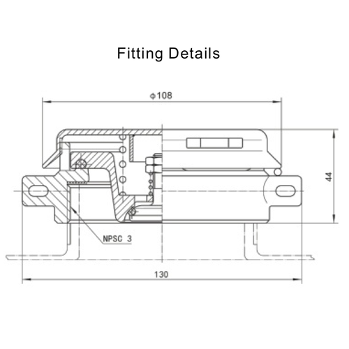 GUARD™ 3" IBC veiligheidsventiel