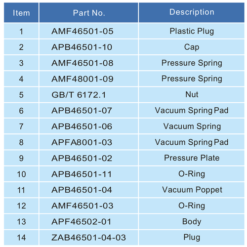 Safety Relief Valve 3" flanged GUARD™ Safety Relief Valve 3" flanged