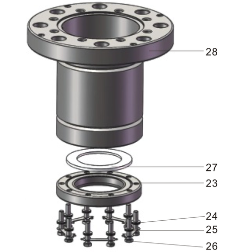 GUARD™ T50 Gas Relief Valve Pressure range 6,90 - 36,24 bar, SS 316