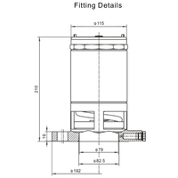 DN80 geflanschtes Sicherheitsventil Druckeinstellung 11,38 bar GUARD™ DN80 geflanschtes Sicherheitsventil Druckeinstellung 11,38 bar