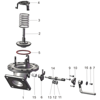 Solid Poppet for bottom discharge GUARD Solid Poppet for bottom discharge
