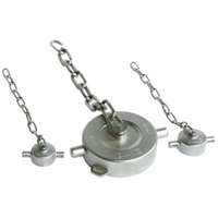 DN20 BSP Staubkappe mit Kette und PTFE Dichtung GUARD™ DN20 BSP Staubkappe mit Kette und PTFE Dichtung