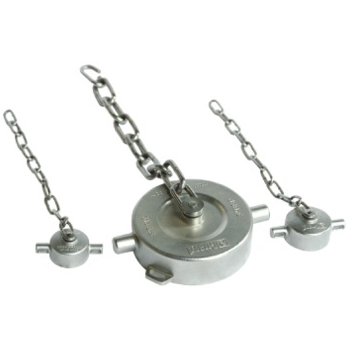 GUARD™ DN20 BSP Staubkappe mit Kette und PTFE Dichtung