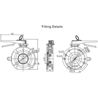 3" Flanged Butterfly Valve GUARD™ 3" Flanged Butterfly Valve