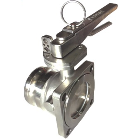 3" DC Cam Lock Unify vlinderklep II