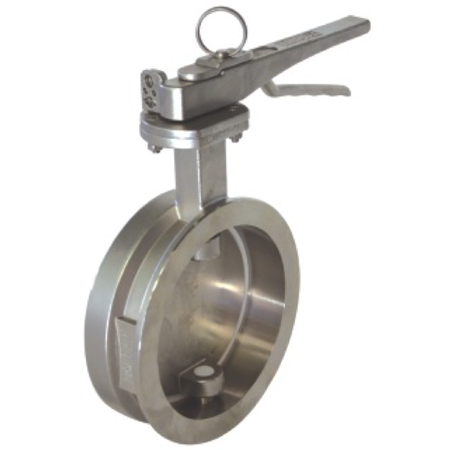 4" Butterfly Valve clamped