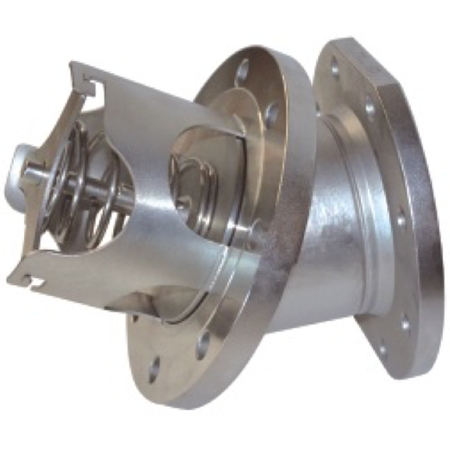 DN100 - 45-Grad-Bodenventil DN100 - 45-Grad-Bodenventil