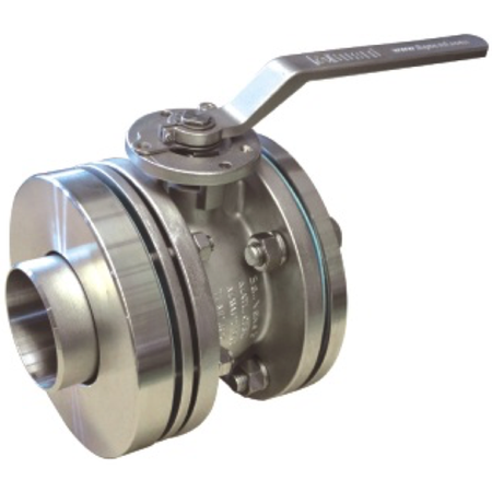 DN80 3" Full-pass ball valve as top unloader