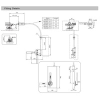 Afstandsbediening, 6 mtr, met 1,5 "BSP Air Inlet Ball Valve GUARD™ Afstandsbediening, 6 mtr, met 1,5 "BSP Air Inlet Ball Valve