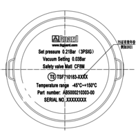 2" BSP Ontlastklep 0.21Bar / -0.03bar VAC. GUARD™ 2" BSP Ontlastklep 0.21Bar / -0.03bar VAC.