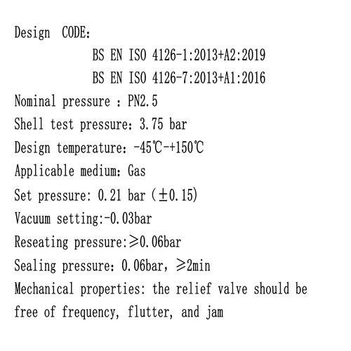 2" BSP Overdrukventiel 0.21Bar / -0.03bar VAC. GUARD™ 2" BSP Overdrukventiel 0.21Bar / -0.03bar VAC.