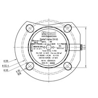 2,5" BSP overdrukventiel, Halar gecoat 3,65bar, 6" HG Vac GUARD™ 2,5" BSP overdrukventiel, Halar gecoat 3,65bar, 6" HG Vac