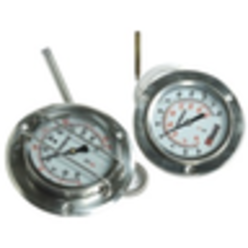 Temperatuurmeter met 1500 mm capillair DN100/4" GUARD™ Temperatuurmeter met 1500 mm capillair DN100/4"