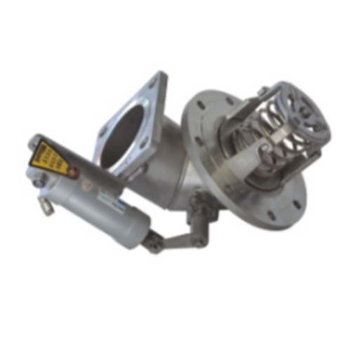 Bodemafsluiter  3" 90graden Tankwagen Handbediend GUARD™ Bodemafsluiter  3" 90graden Tankwagen Handbediend