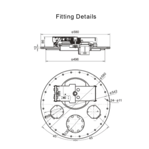 Aluminiumlegering Manlid GUARD™ Aluminiumlegering Manlid