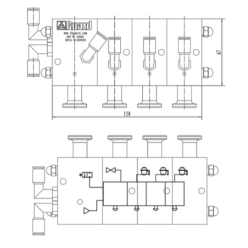 Unité de commande pneumatique GUARD™ Unité de commande pneumatique