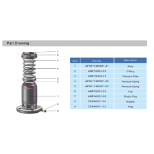 Cap For 3" Flanged Safety Relief Valve