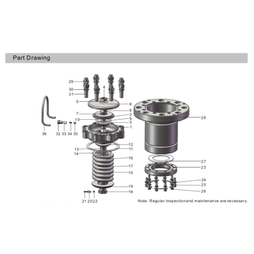 Main Seal For T50 Relief Valve GUARD™ Main Seal For T50 Relief Valve