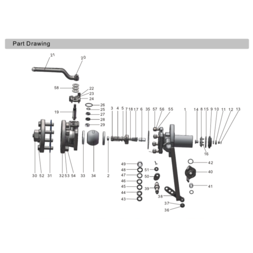 Buchse für T50-Gasventil GUARD™ Buchse für T50-Gasventil