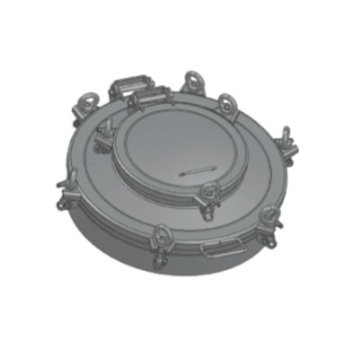 Conjunto de manlid de 500 mm con escotilla de inspección de 300 mm GUARD™ Conjunto de manlid de 500 mm con escotilla de inspección de 300 mm