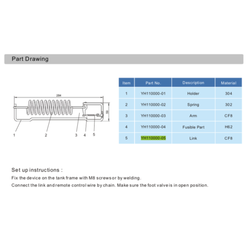 Link for Fusible Link GUARD™ Link for Fusible Link