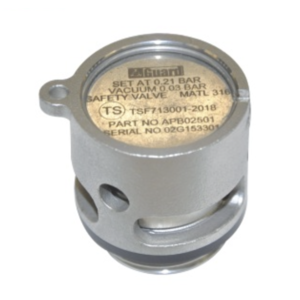 Válvula de alivio de presión y vacío de 1 ", conexión BSP, DN25