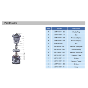 Válvula de alivio de 2,5" BSP con casquillo para soldar, acero inoxidable 316L