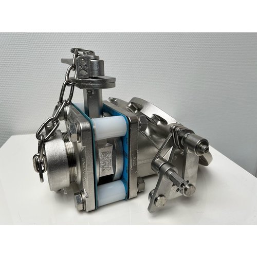 GUARD™ 3" 45 Degree Swing Foot Valve Bottom Discharge with Heating