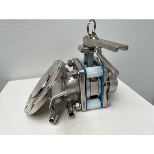 GUARD™ 3" 45 Degree Swing Foot Valve Bottom Discharge with Heating