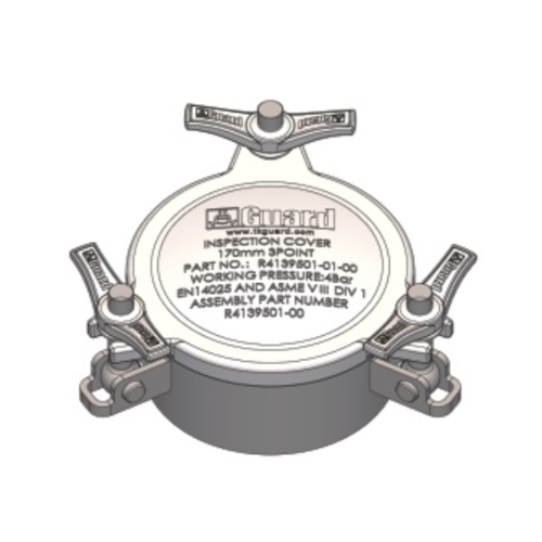 GUARD™ 170 mm Assemblage d'inspection hauteur 200 mm