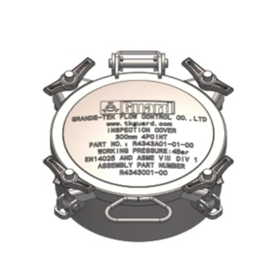 Ensamblaje de inspección de cuello profundo de 300 mm, altura de 150 mm