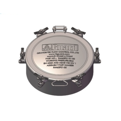 GUARD™ Assemblage d'un manchon à collet profond de DN460