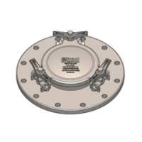 DN170 Low Flange Mounting Inspection (170mm) DN170 Low Flange Mounting Inspection (170mm)