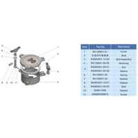 DN170 Flange Mounting Inspection Hatch (170mm) GUARD™ DN170 Flange Mounting Inspection Hatch (170mm)