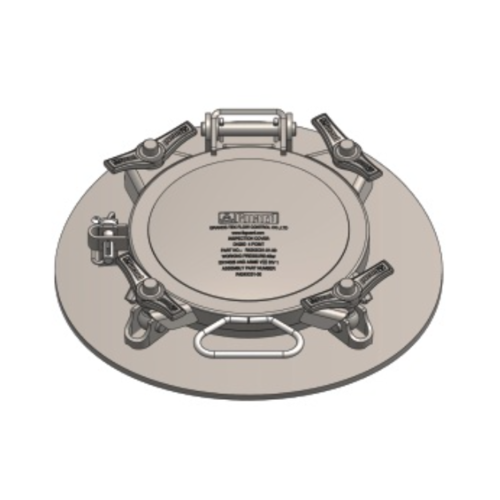 DN250 Low Profile Inspection Manlid Assembly GUARD™ DN250 Low Profile Inspection Manlid Assembly