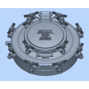 DN500 Manlid Assembly With DN300 Inspection