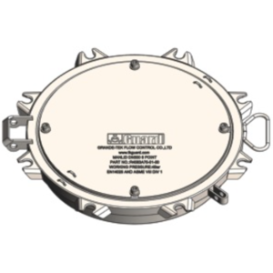 Assemblage de couvercle d'homme DN500 avec support de disque de rupture -8 points.( 500mm)