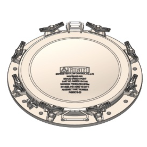 GUARD™  DN500 Flensmontage Manlidsamenstel (500 mm)