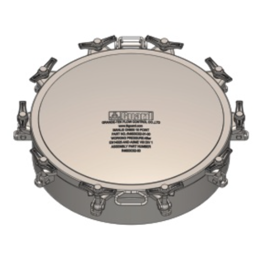 DN600 Deep Neckring Manlid Assembly (600mm) GUARD™ DN600 Deep Neckring Manlid Assembly (600mm)