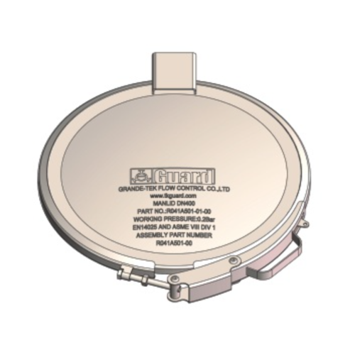 GUARD™  (DN400mm) IBC snelopenende klem mangatdeksel
