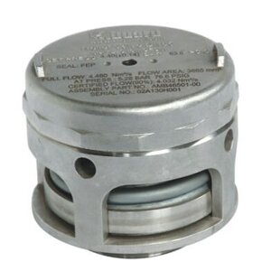 2,5" BSP Safety Relief Valve, pressure 4.4 bar, vacuum 0.21 bar