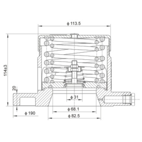 2.5'' Flanged Safety Relief Valve GUARD™ 2.5'' Flanged Safety Relief Valve