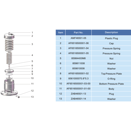 2.5'' Flanged Safety Valve GUARD™ 2.5'' Flanged Safety Valve