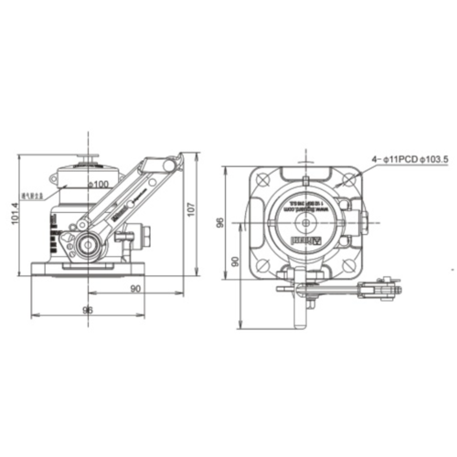 GUARD™  1,5 BSP Gestänge-Luftkugelventil