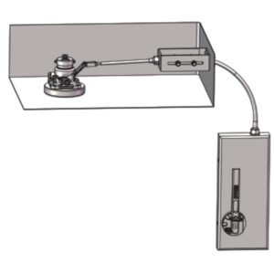 Air inlet Ball Valve Remote Control Operations Device