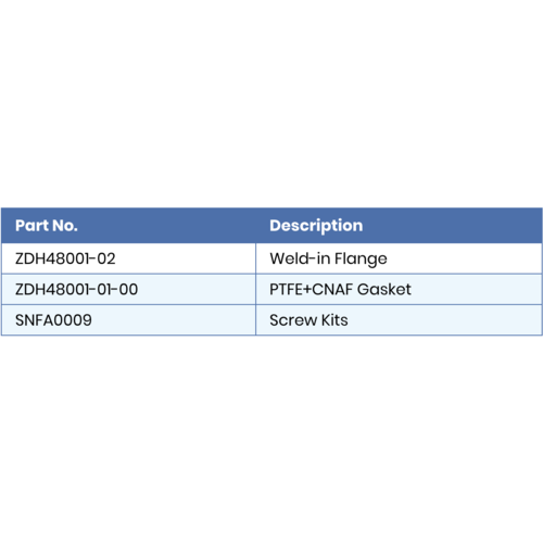 GUARD™ 3" 45° clapet de fond avec vanne échantillon, 3" clapet de fond 45 °