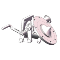 3″ 45° Quick Flow Bottom Valve GUARD™ 3″ 45° Quick Flow Bottom Valve