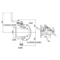 3″ 45° Quick Flow Bottom Valve GUARD™ 3″ 45° Quick Flow Bottom Valve
