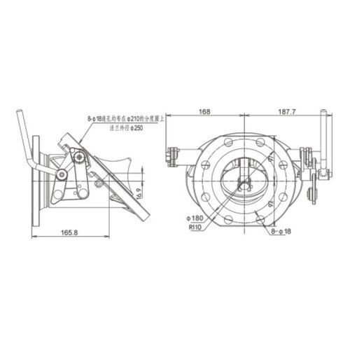 4″ 45° Swing Footvalve GUARD™ 4″ 45° Swing Footvalve