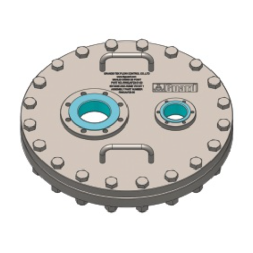 GUARD™  (DN500mm) Flens-manlidconstructie met kunststof coating